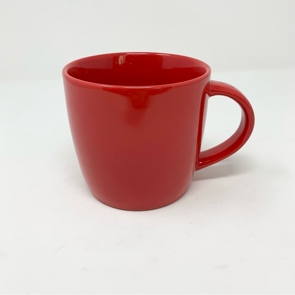 2017 Starbucks Collectible Red Ceramic Coffee Mug - Picture 2 of 4